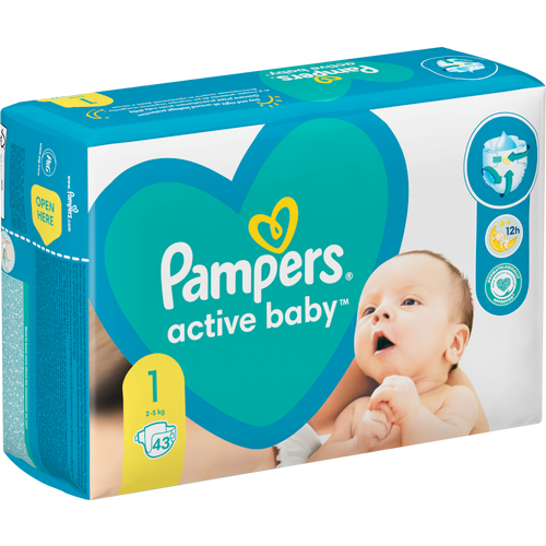 Pampers Pelene Active Baby sa 3 upijajuća kanala slika 3