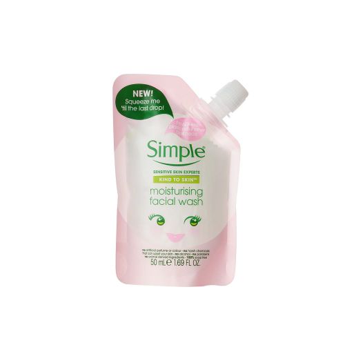 Simple Kind to Skin hidratantni gel za čišćenje lica putno pakrianje 50 ml slika 1