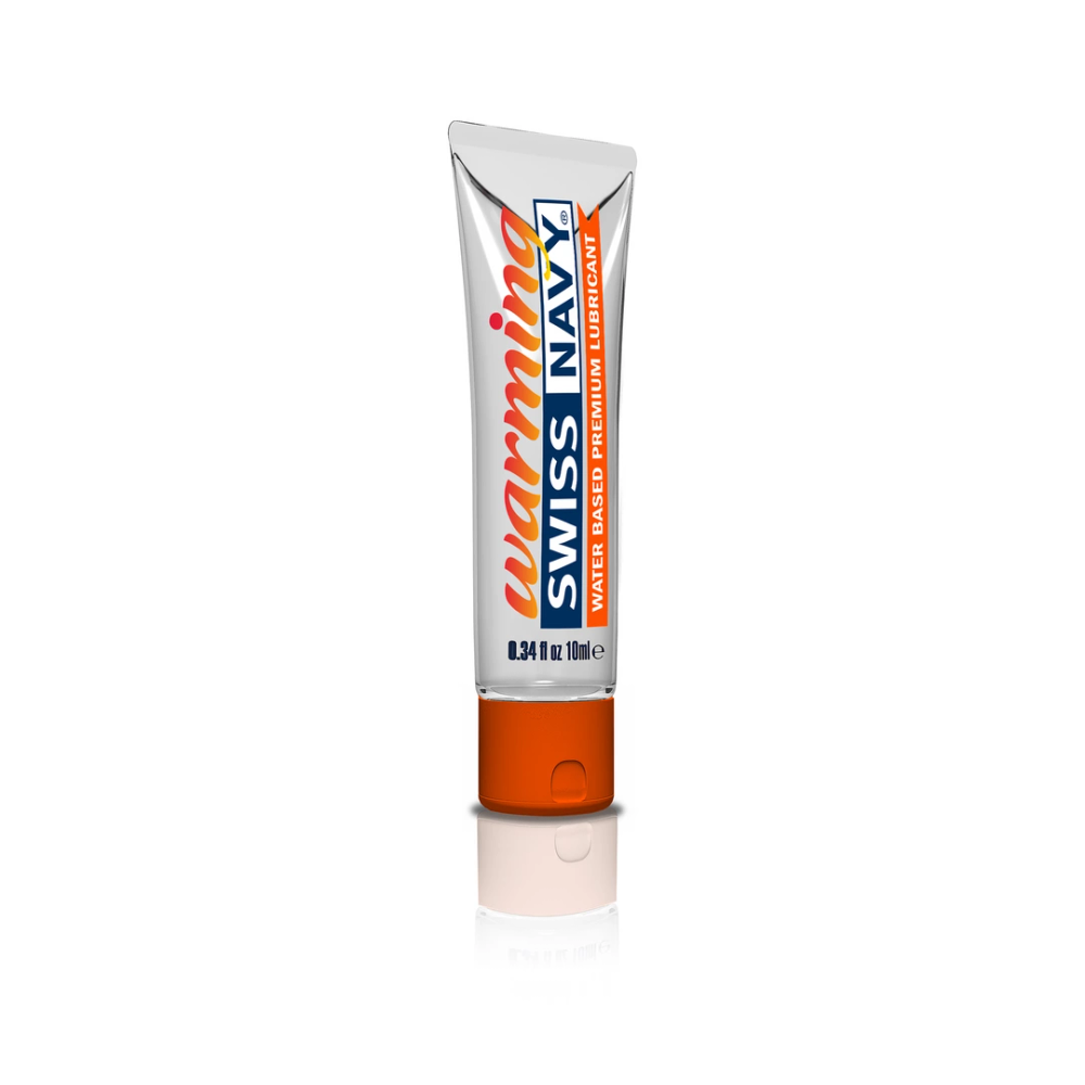 Swiss Navy Premium - Lubrikant za zagrijavanje na bazi vode - 0,3 oz / 10 ml slika 1
