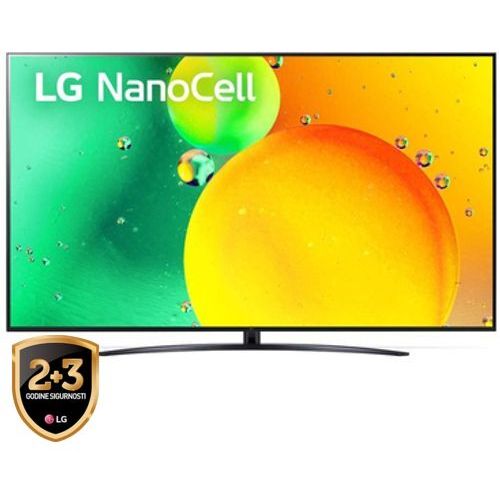 SMART LED TV 55 LG 55NANO763QA 3840x2160/UHD/4K/DVB-T2/S2/C slika 1