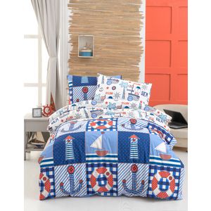 Atlantic Dark Blue
Blue
Red
White Ranforce Single Quilt Cover Set