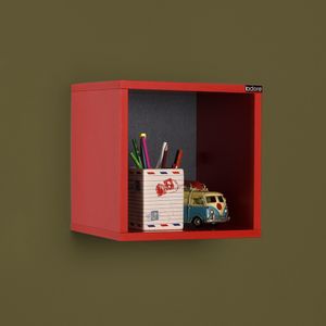 RAF-033-KK-1 Red Wall Shelf