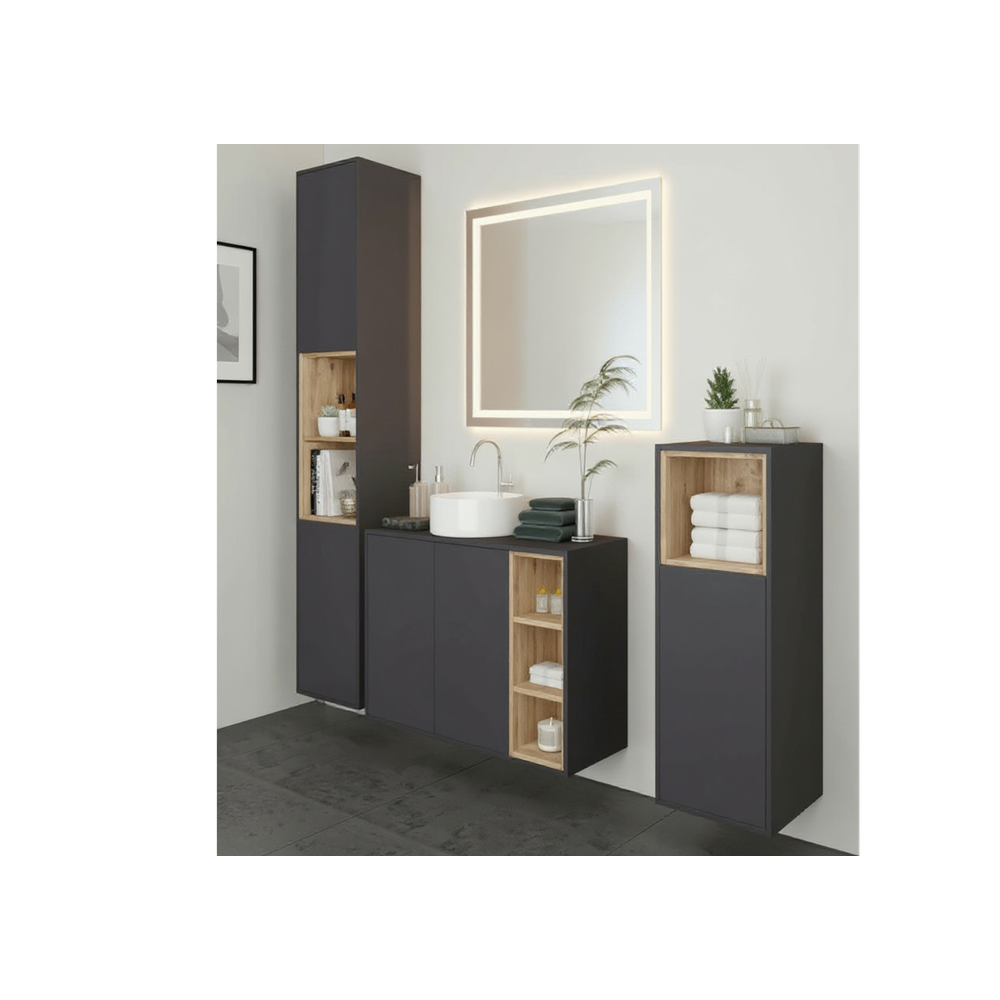 Kupatilski set Kalina, Atlantic/Antracit boja slika 3
