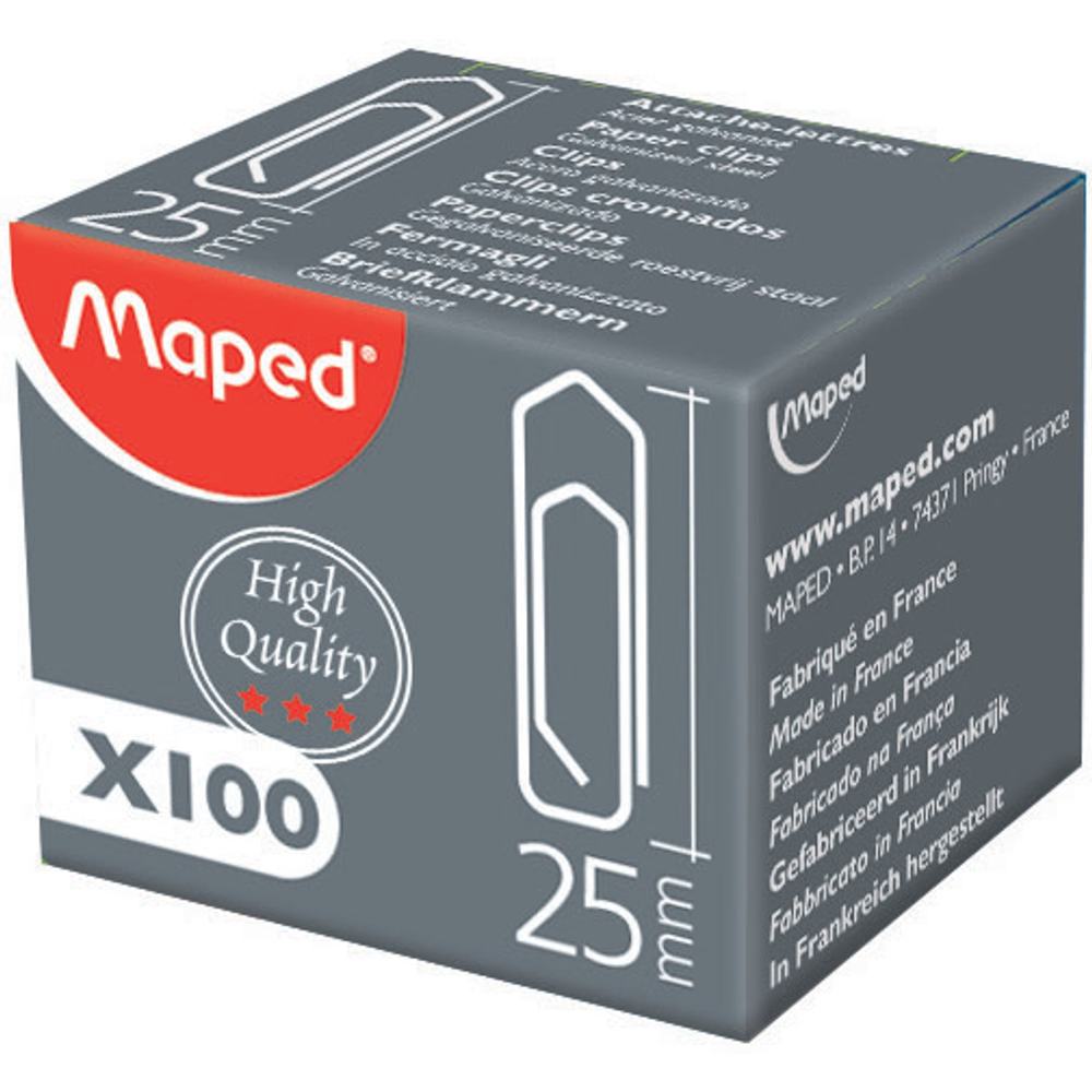 Maped Spajalice 25 mm 100/1 slika 1