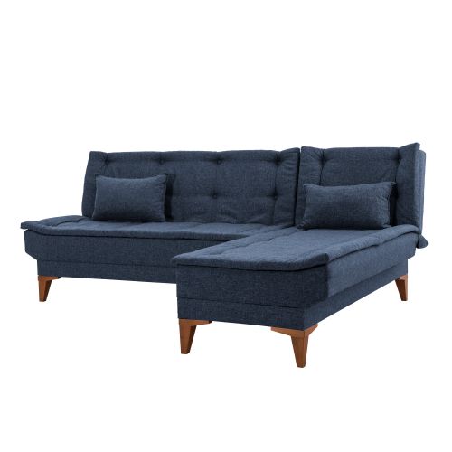 Atelier Del Sofa Santo-Tamnoplavi kutni kauč na razvlačenje slika 6