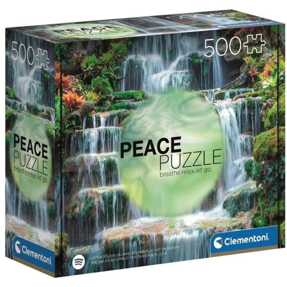 Clementoni Puzzle Peace The Flow 500kom slika 1