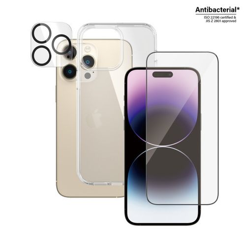 PanzerGlass iPhone 14 Pro Max Bundle (UWF zaštitno staklo, futrola, zaštita za kameru) slika 1