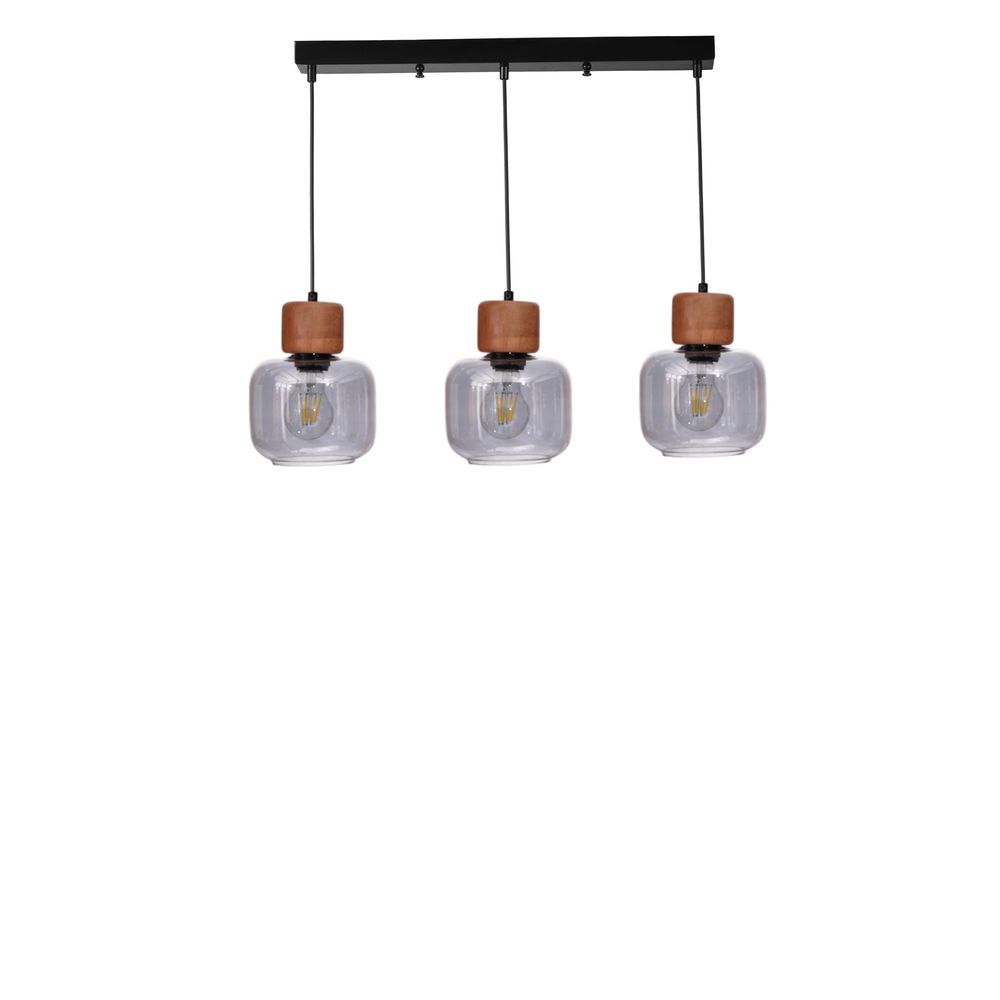 Opviq Luster 741, Siva, Hrast, Crna slika 2