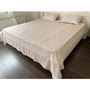 Prekrivač Elegance 250x260cm i 2 jastučnice Pink