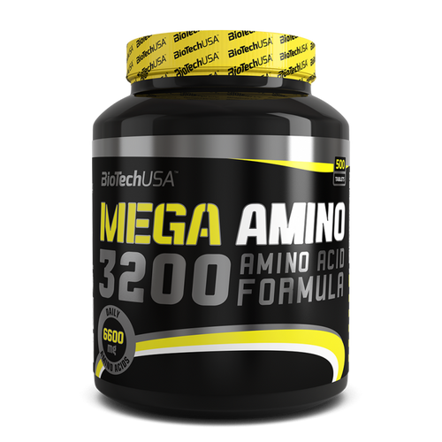 BioTech USA Mega Amino 3200, 500 tbl slika 1