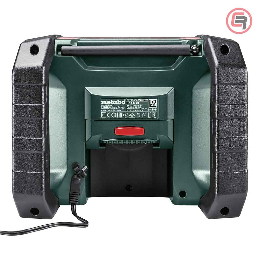 Metabo Radio Aku R 12-18 BT (bez baterija i punjača) - 600777850 slika 2