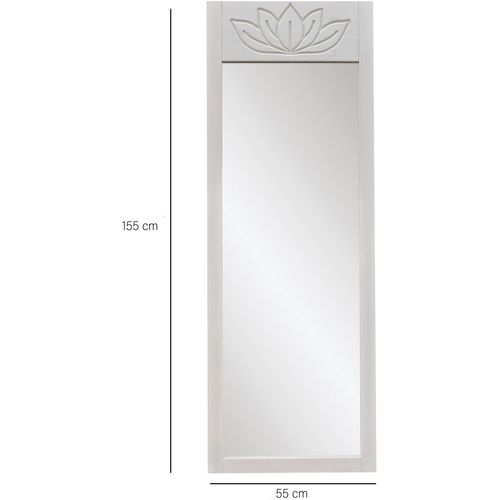 Lotus - White White Cheval Mirror slika 7