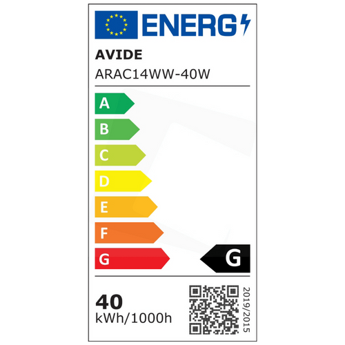 Avide Žarulja za hladnjak, 40W, E14, 3000K, IP20 - Rough Appliance Bulb Cold 40W E14 slika 3