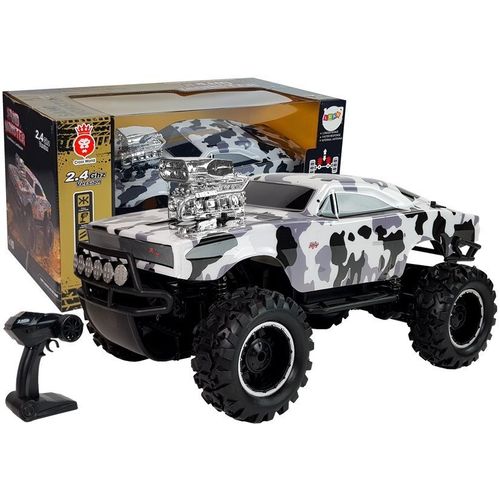 Buggy na daljinsko upravljanje 2.4G 4x4 Off-roader - bijelo/crni slika 1