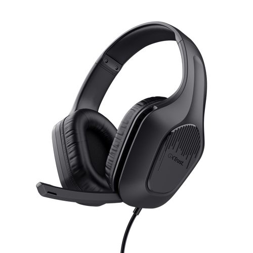 Trust gaming slušalice Zirox black, GXT415 slika 1