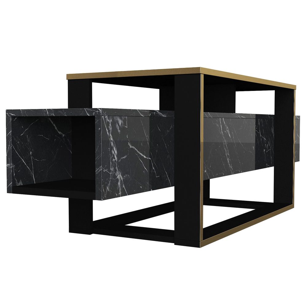 TV Stalak Bianco Black Gold slika 6