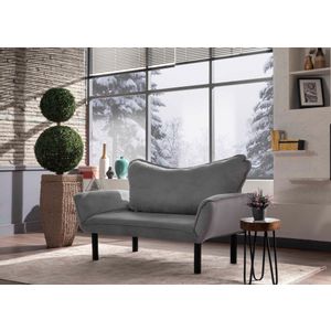 Atelier Del Sofa Chatto - Grey Grey 2-Seat Sofa-Bed