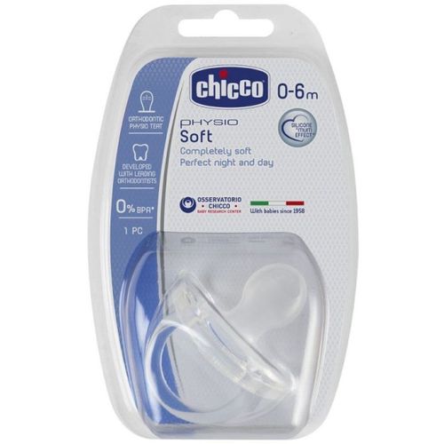 Chicco Duda varalica Physio Soft 0-6mj - Silikon slika 1