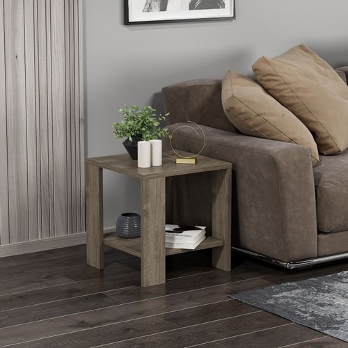 Midi Yan - Walnut Walnut Side Table slika 2