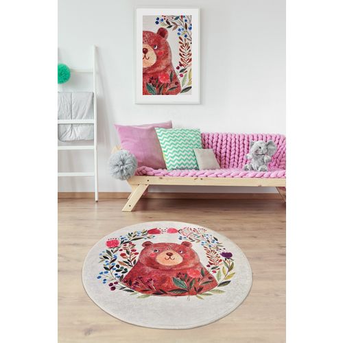 Conceptum Hypnose Bears Garden Višebojni Tepih (140 cm) slika 1