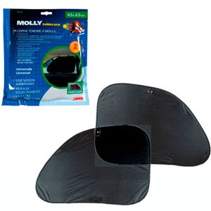 LAMPA Zaštita od sunca za automobil, crna, bočna 45 x 65cm