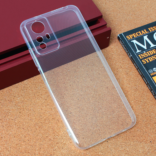 Maska silikonska Ultra Thin za Xiaomi Redmi Note 12S (EU) transparent slika 1