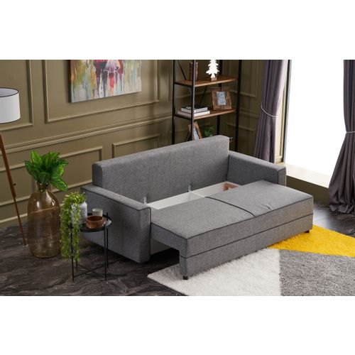 Atelier Del Sofa Trosjed na razvlačenje, Sivo, Ece - Grey slika 3