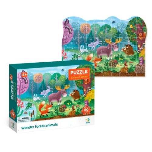 DODO Puzzle Čudesne Šumske Životinje, 60 komada slika 2