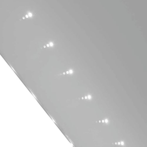 Zidno Ogledalo za kupaonicu s LED svjetlom 60 x 80 cm (D x Š) slika 6