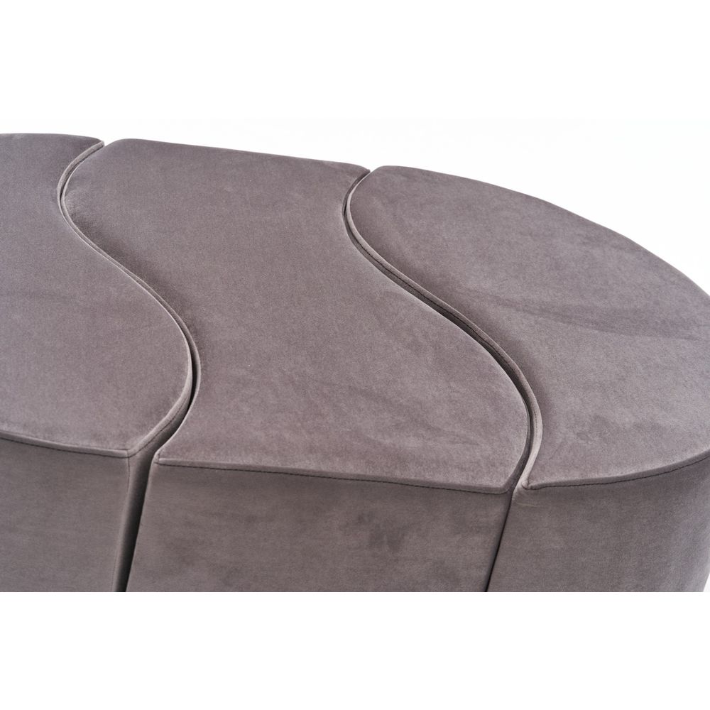 Alya Puf - Luksuzni Tabaure od Mink Velvet Materijala slika 5
