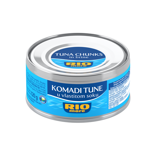 RIO mare Komadi tune u vlastitom soku Naturale 160 g slika 1