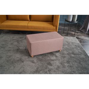 Vera Puf Uzun Multicolor Pouffe