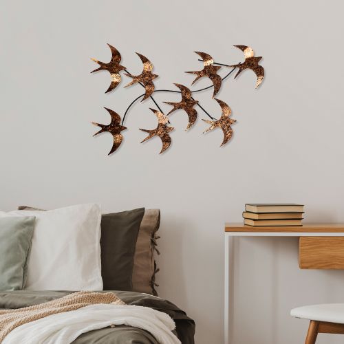 Wallity Metalna zidna dekoracija, Flying Birds 3 slika 2