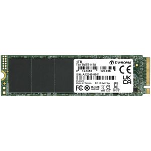 Transcend TS1TMTE115S M.2 NVMe 1TB, 2280, PCIe Gen3x4, TLC, DRAM-less, Single-sided