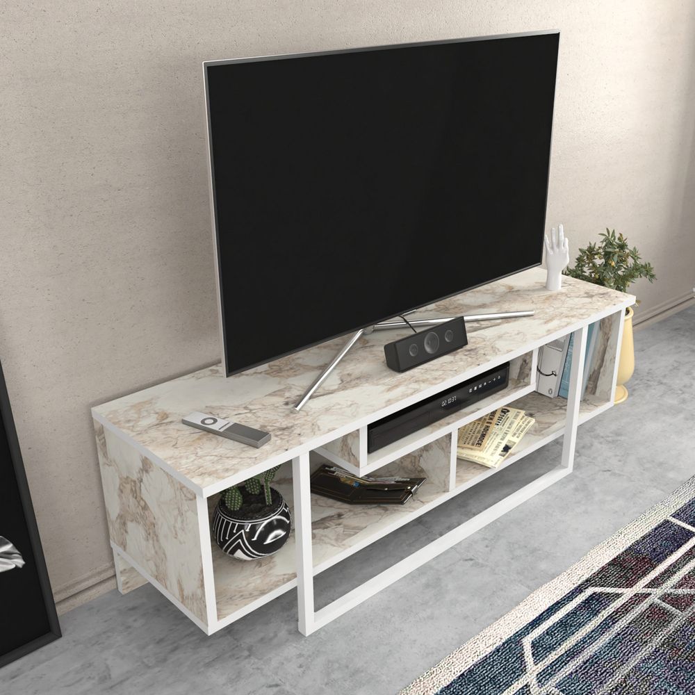 TV Stalak Asal 120 - Ephesus Bijela slika 4