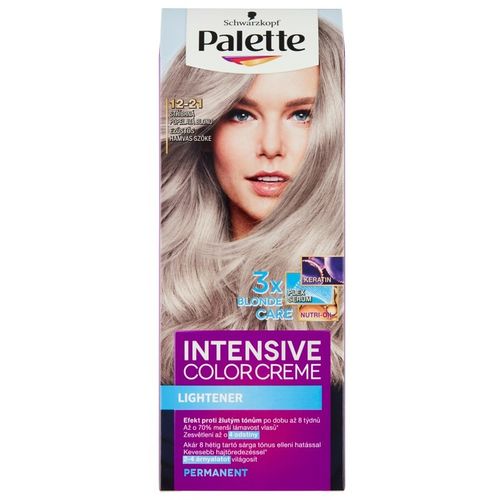 Palette Intensive Color Creme Farba za kosu 12-21 Srebrna pepeljasto-plava slika 1