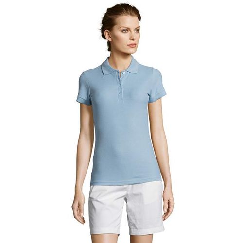 PEOPLE ženska polo majica sa kratkim rukavima - Sky blue, XL  slika 1