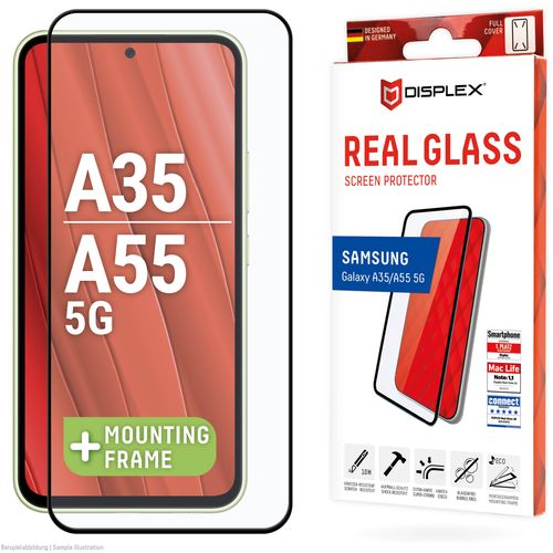 Zaštitno staklo DISPLEX Real Glass 2D Full Cover za Samsung Galaxy A35/A55 5G slika 10