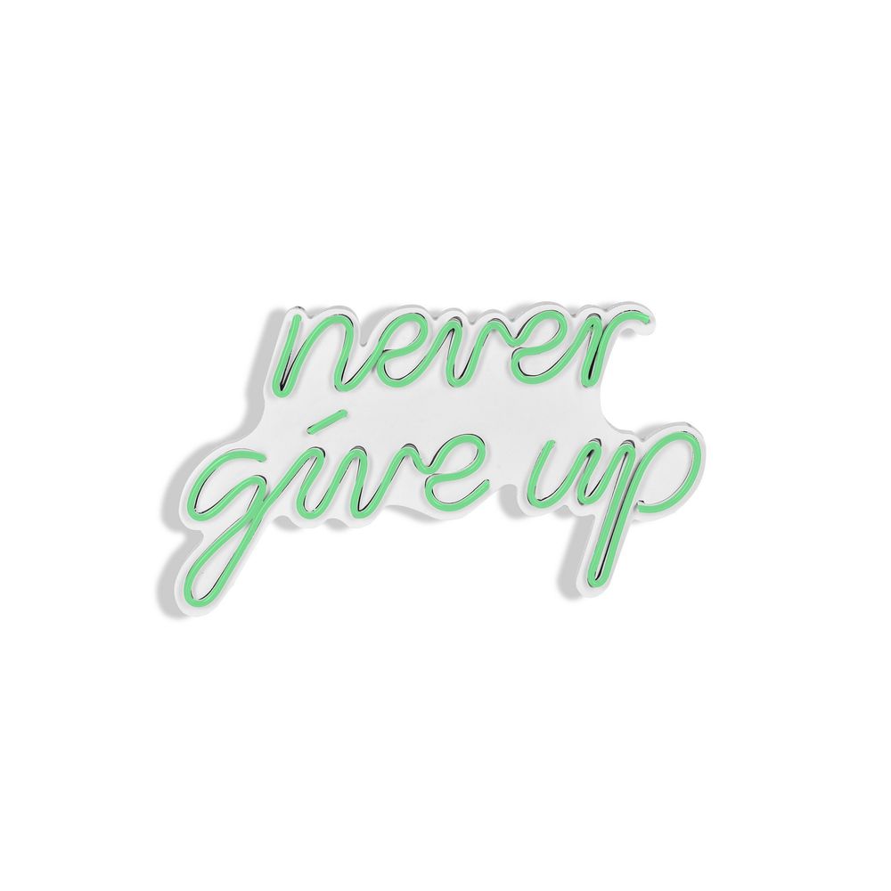 Dekorativna LED rasvjeta 'Never Give Up' - Zelena - izložbeni artikl (oštećenja ambalaža) slika 7