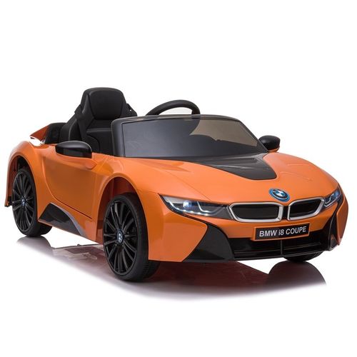 Licencirani auto na akumulator BMW i8 - narančasti slika 1