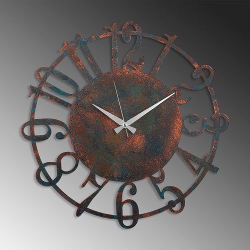 Wallity Ukrasni metalni zidni sat, Metal Wall Clock 15 - 3 slika 4