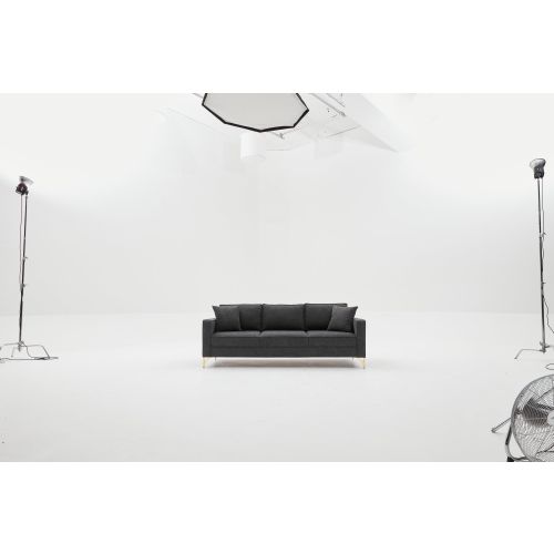 Atelier Del Sofa Trosjed, Antracit Zlato, Berlin - Anthracite, Gold slika 10