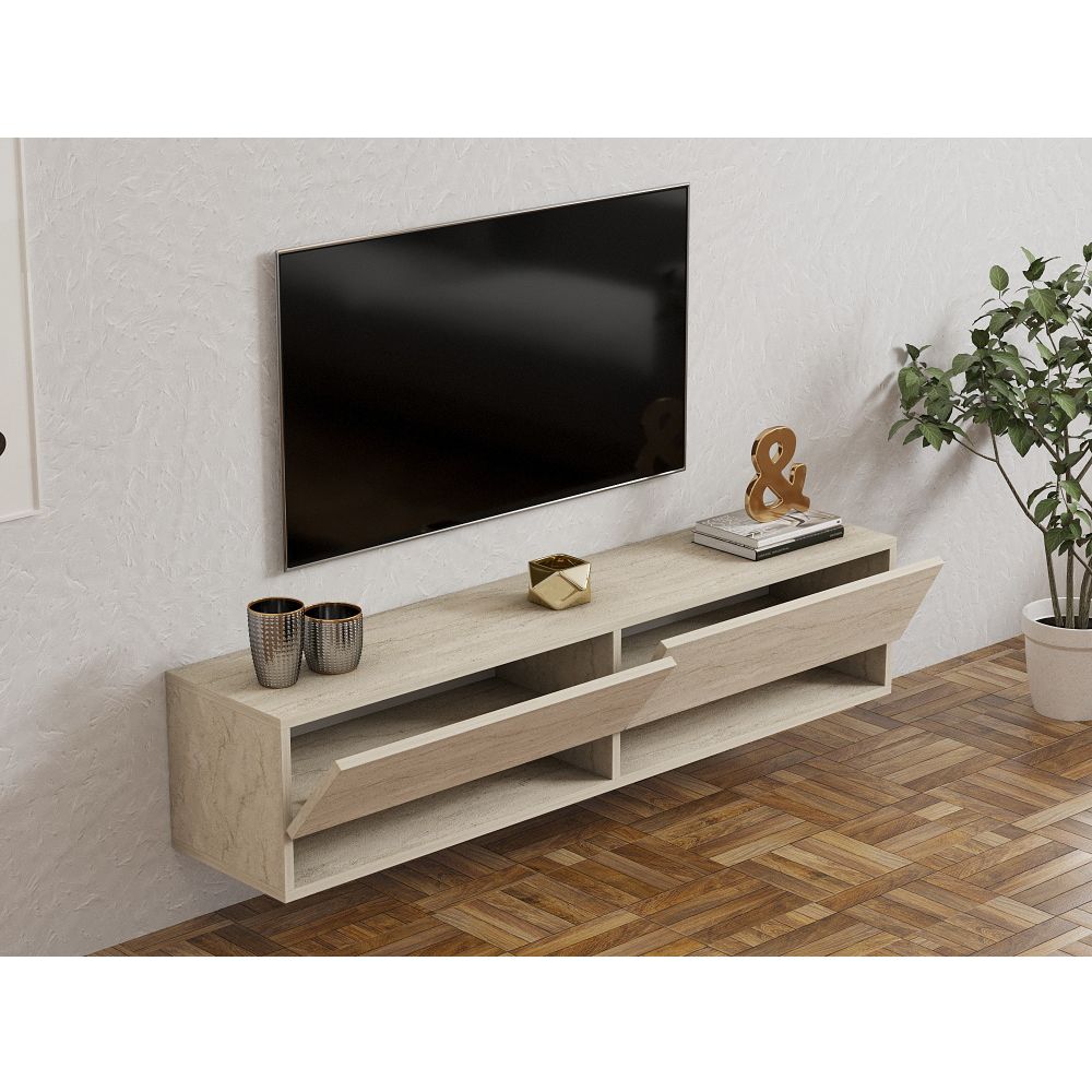 Tv komoda Arges - boja/dektor: Travertina slika 3