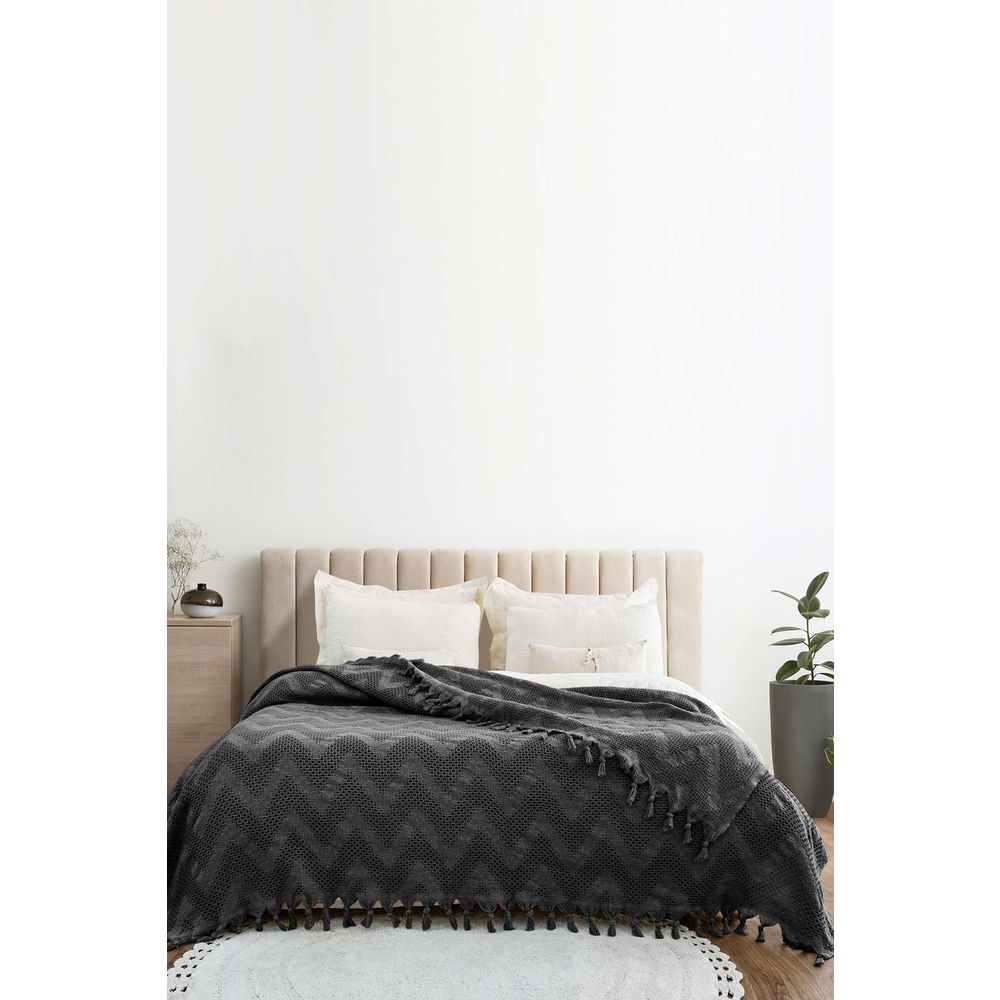 Double pique Naomi, colour: anthracite slika 1