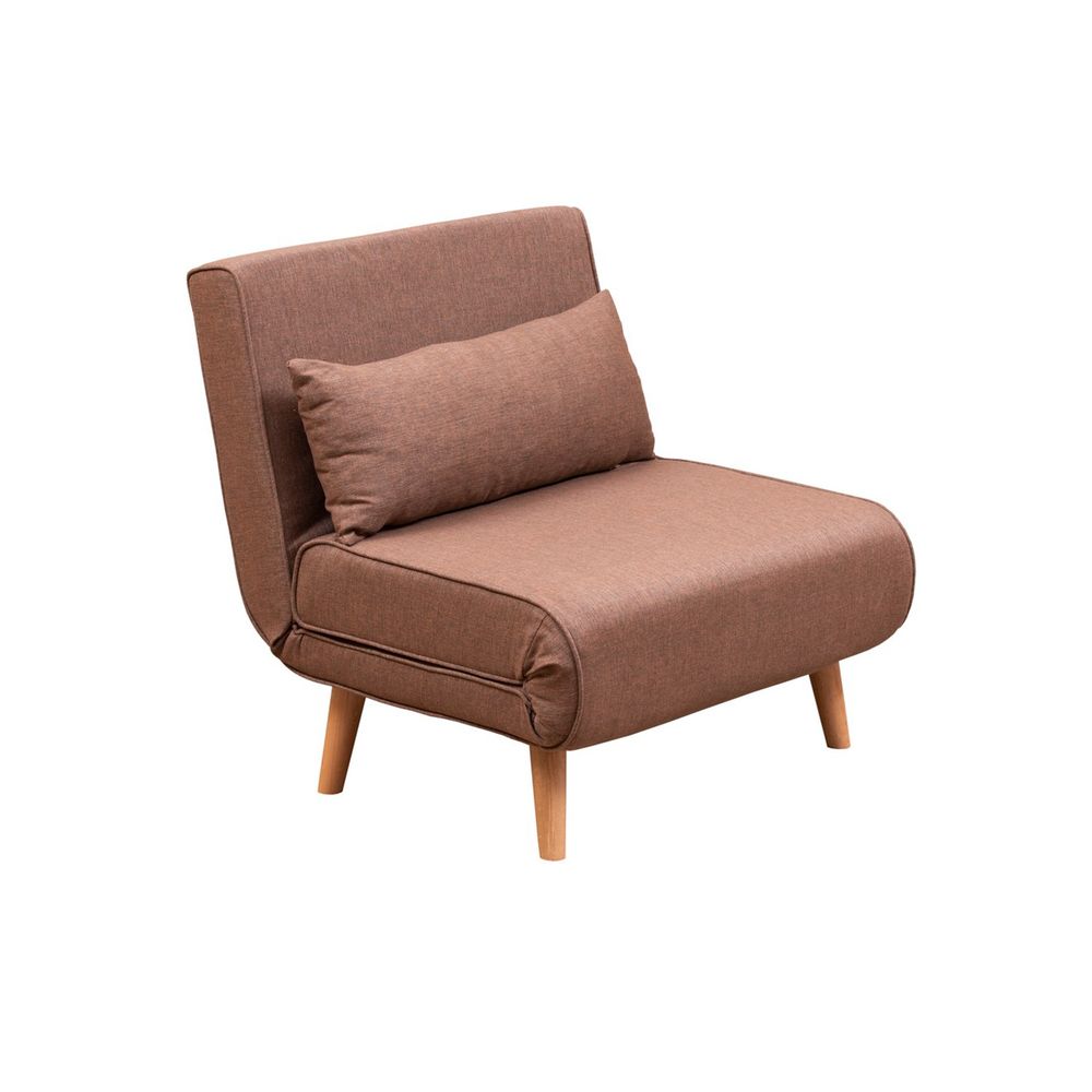 Folde Single - Smeđi Sofa na Razvlačenje za Jednu Osobu slika 6