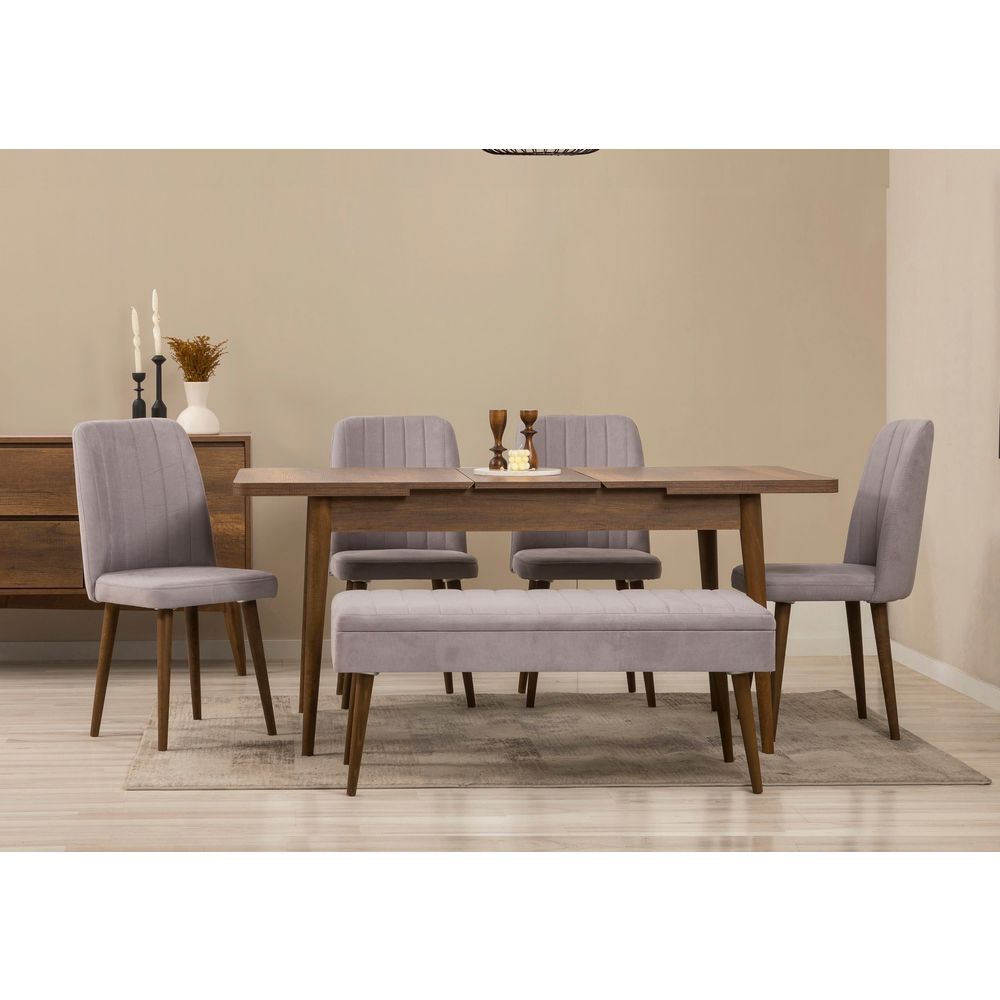 Vina 03 0701 - Set za Trpezariju od Oraha (7 Komada) slika 2