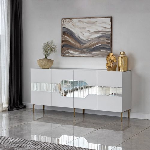 Milan - White, Gold White
Gold Console slika 2