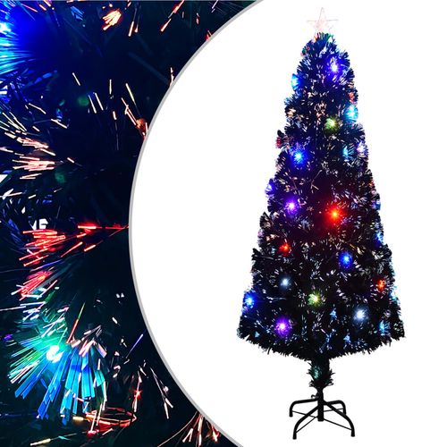 Umjetno božićno drvce sa stalkom LED 240 cm optička vlakna slika 19