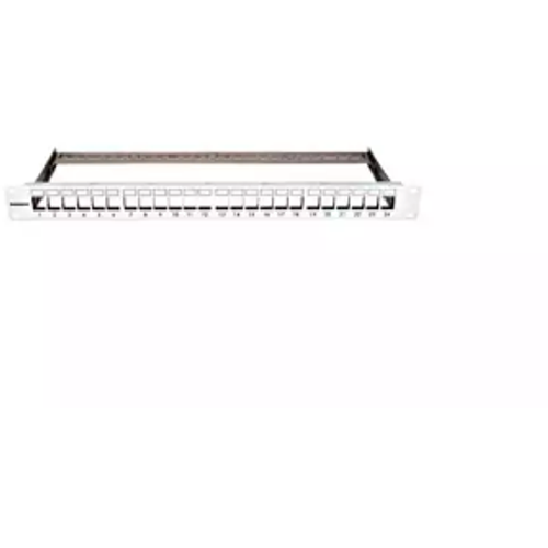 Patch panel Schrack 19/1U za 24 modula prazan HSER0240GS slika 2