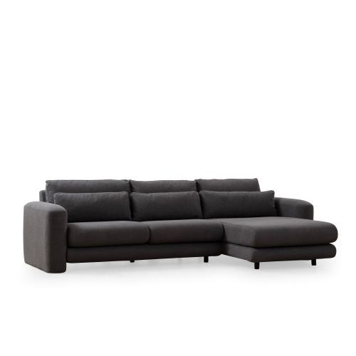 Ugaona garnitura Atelier Del Sofa Lily, desni ugao, siva slika 8